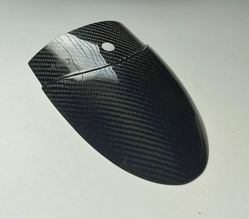 Carbon Fibre Aprilia Caponord 1200 2013 - 2017 Fender Extender Carbon Mudguard