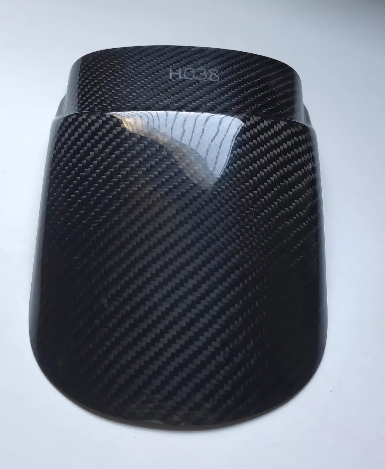 thumbnail image 2 of Bluebird Engineering Carbon Fibre Fender Extender For Honda NC750X (2021+) – Mudguard Extension, Front, Polished Finish 2 of 4