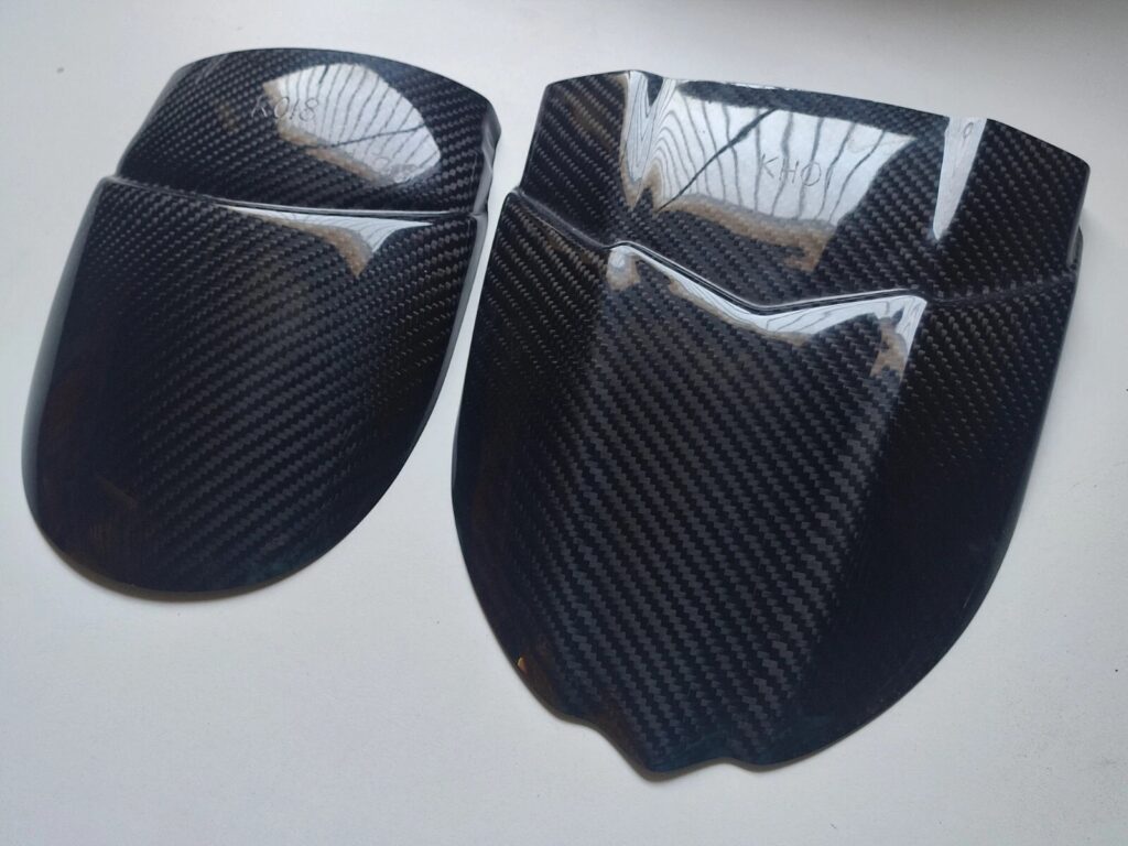 Carbon Fibre Kawasaki Z900RS Z900 RS 2018 on Hugger & Fender Extender Set