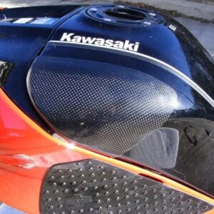 Kawasaki ZX10-R ZX 10 Carbon Fibre Tank Sliders with kevlar Race Bike 2011-2019
