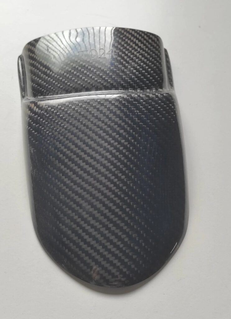 Carbon Fibre Triumph Street Triple 765 S R RS 17 Fender Extender Mudguard