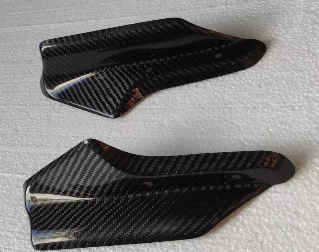New Unfitted Carbon Fibre Triumph Rocket III Fork Guards Rocket 2004-2019