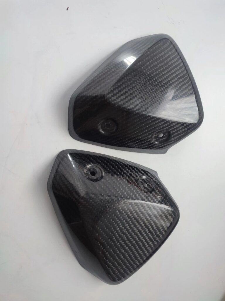 Carbon Fibre Yamaha MT03 660 -2014 Radiator Side Panels MT 03