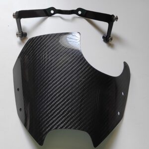Carbon Fibre Yamaha MT03 660 2006-2014 Flyscreen Deflector with Fitting kit MT 03