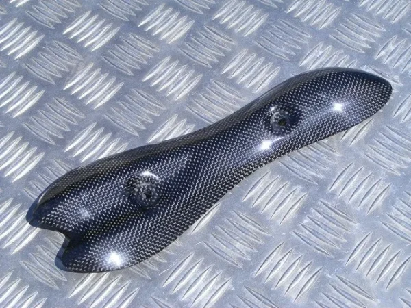 Yamaha MT 03 Carbon Fibre Exhaust Shield 2006-2014 - Bluebird Engineering