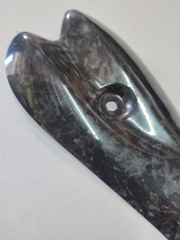 Yamaha MT 03 Exhaust shield - forged carbon 2006-2014 - Bluebird ...