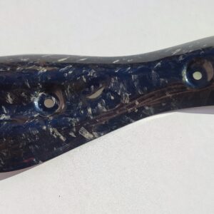 Yamaha MT 03 Exhaust shield - forged carbon 2006-2014