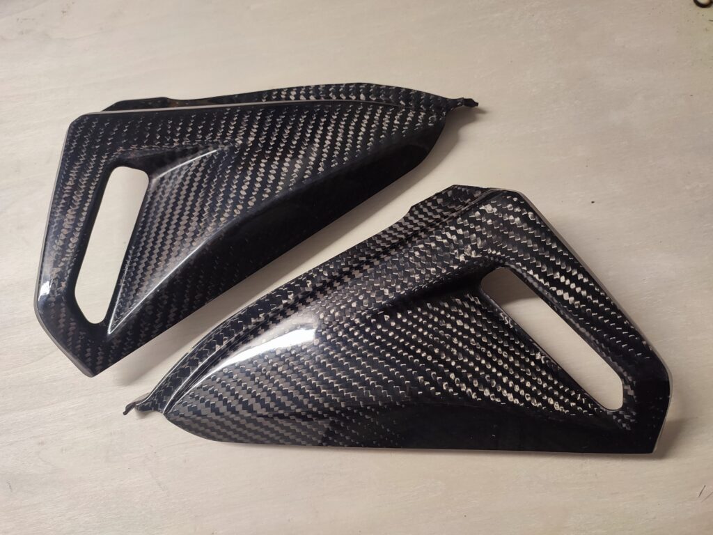 Carbon Fibre Honda CB1000R 2008-17 Seat Trim Cover Side Panels